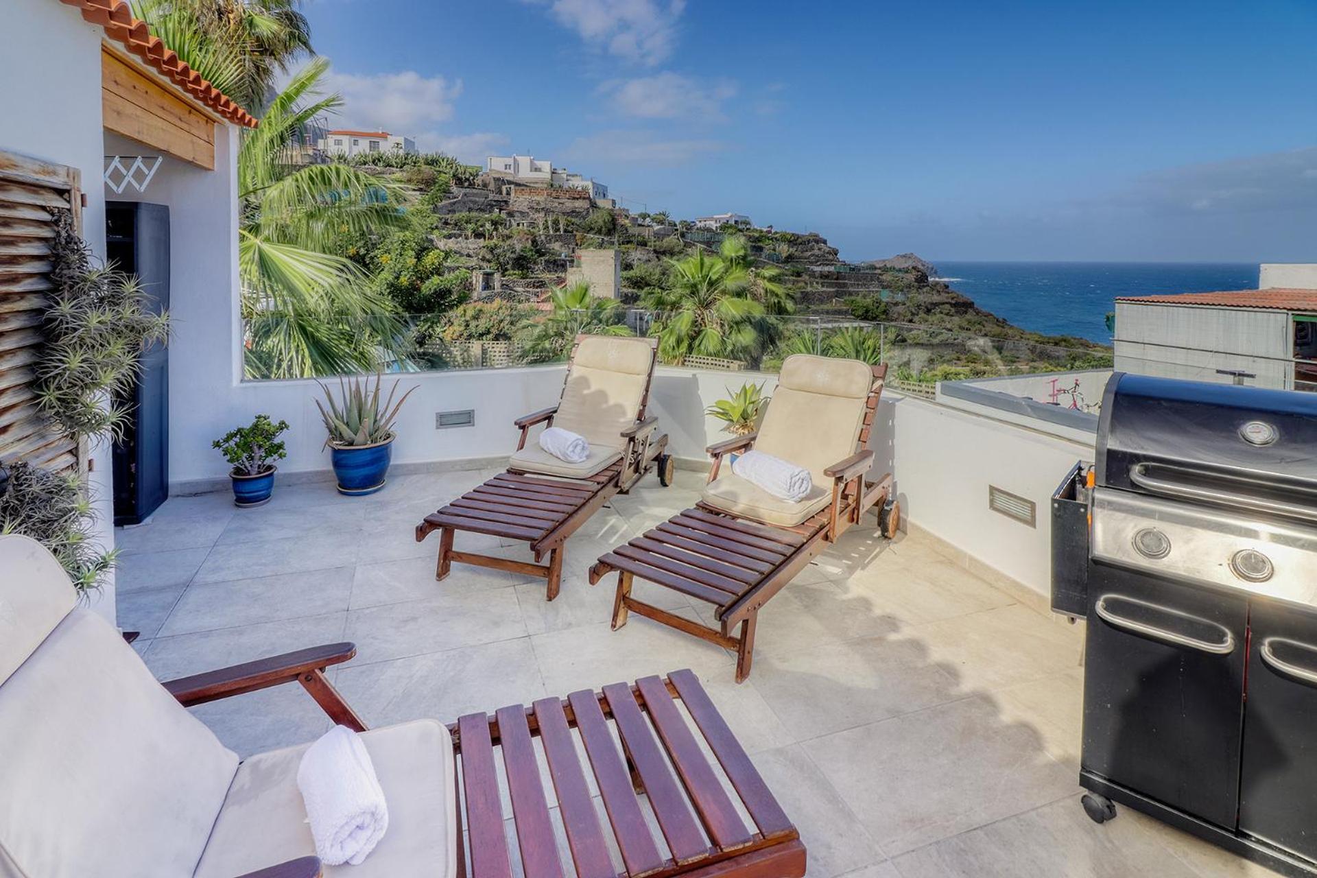 Big Terraced House, 100M To The Beach, With Bbq And Sea View Guincho  Buitenkant foto