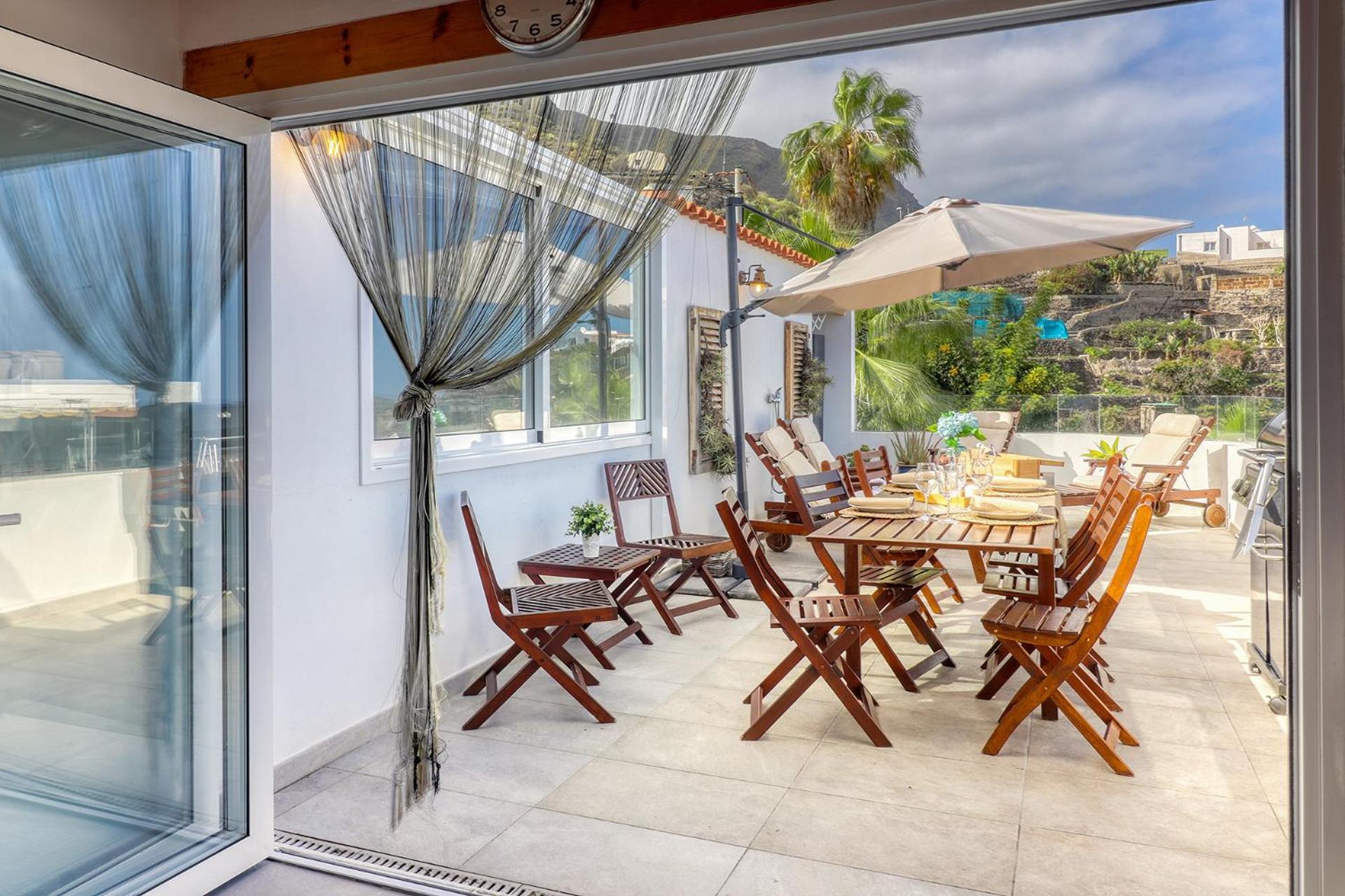 Big Terraced House, 100M To The Beach, With Bbq And Sea View Guincho  Buitenkant foto